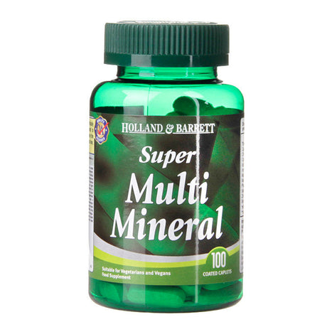 Super multiminerals (Super Multi Mineral) 100 tablets HOLLAND & BARRETT - Nutra Best Europe