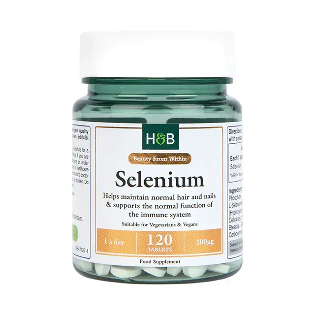 Selenium 200 mcg - 120 Tablets - Nutra Best Europe