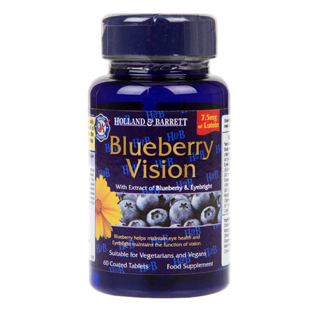 Blueberry Vision - 60 Tablets - Nutra Best Europe
