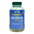 Cod Liver Oil 1000 mg - 120 Gel capsules - Nutra Best Europe