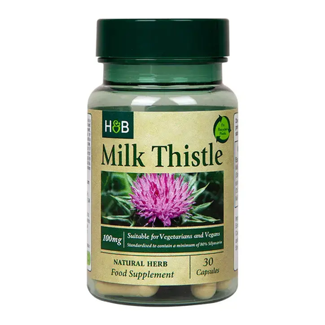 Milk thistle extract (Milk Thistle) 30 capsules HOLLAND & BARRETT - Nutra Best Europe