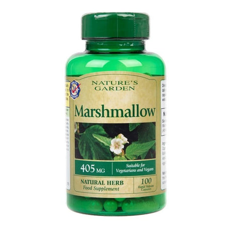 White marshmallow (Marshmallow) (root) 405mg 100 capsules HOLLAND & BARRETT - Nutra Best Europe