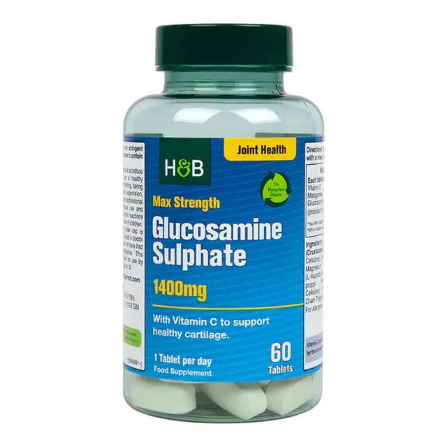 Glucosamine Sulphate 1400mg - 60 tablets - Nutra Best Europe