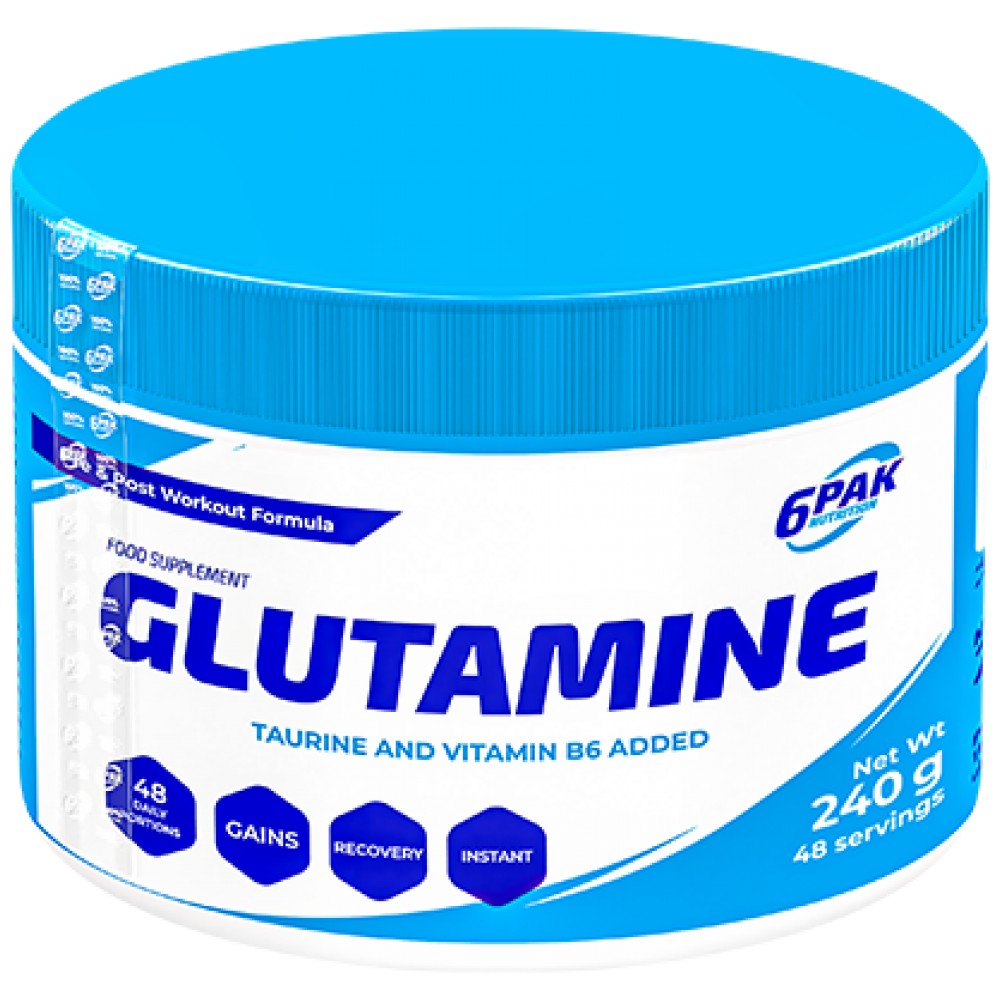 Glutamine Pure - 240 grams - Nutra Best Europe