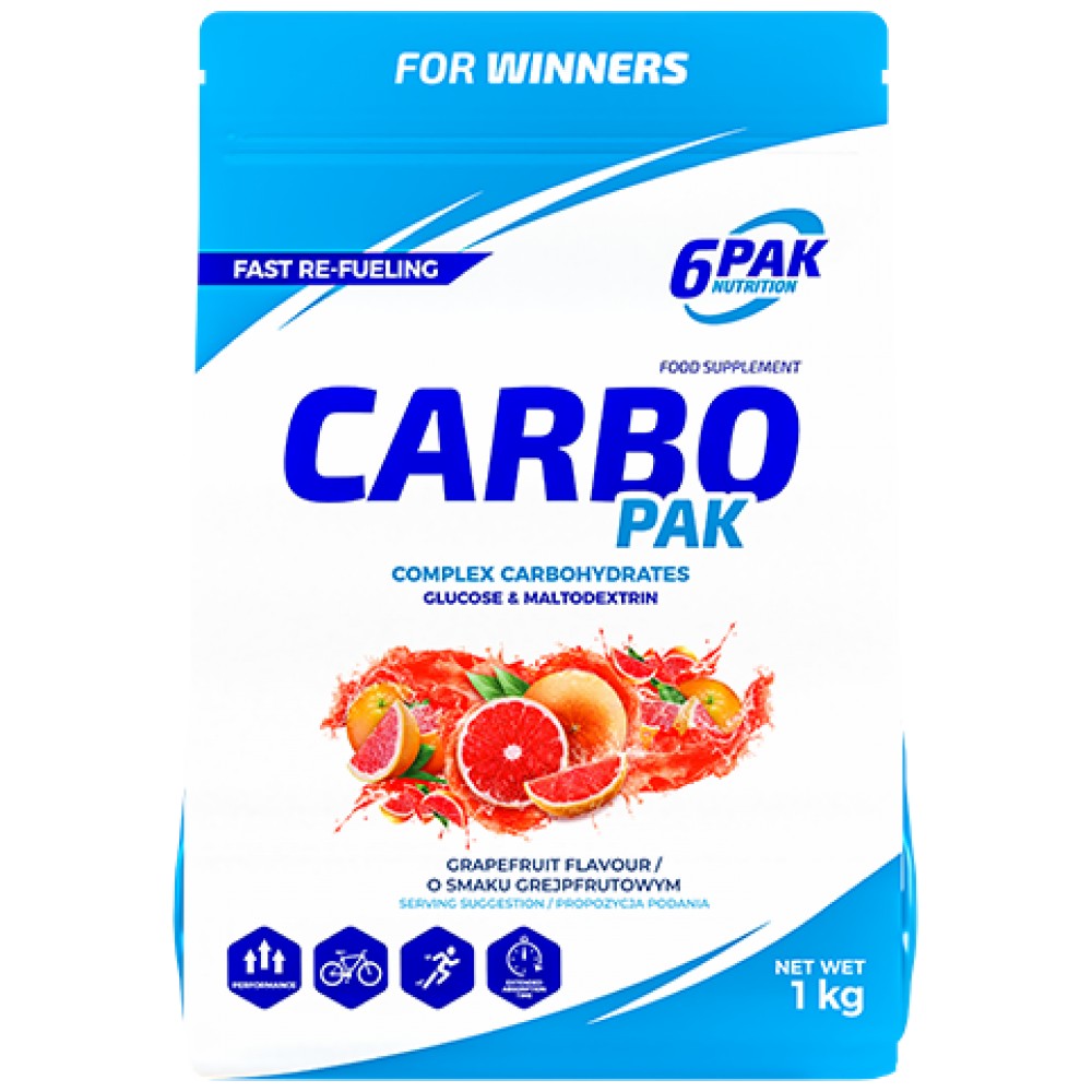 Carbo Pak - 1000 grams - Nutra Best Europe