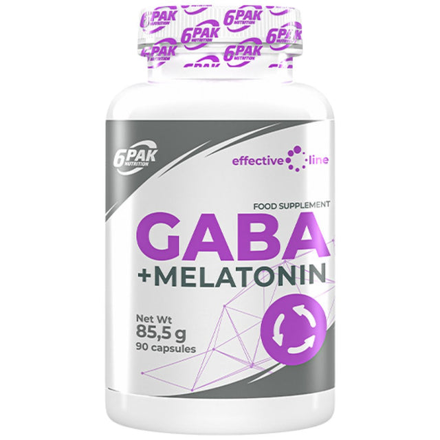 GABA + Melatonin - 90 capsules - Nutra Best Europe