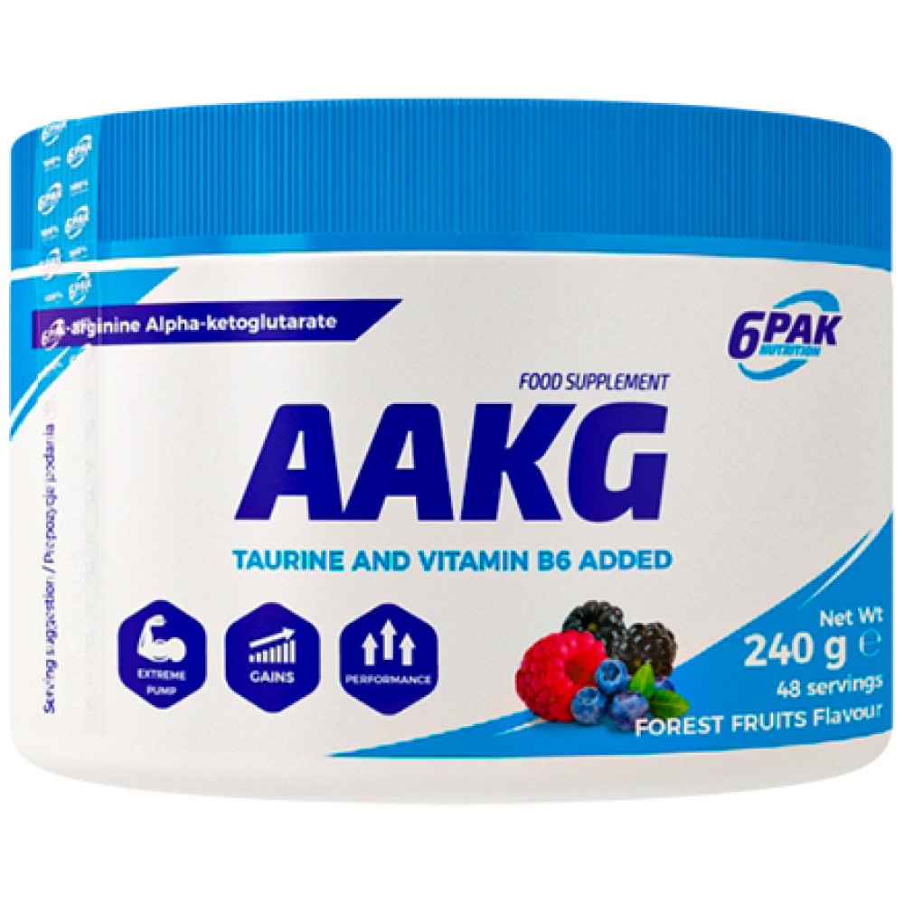 AAKG Powder Flavored - 240 grams - Nutra Best Europe