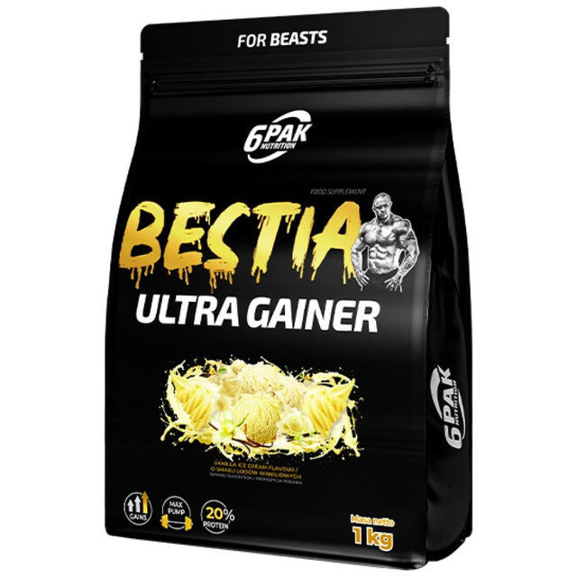 BESTIA Ultra Gainer - 1000 grams - Nutra Best Europe