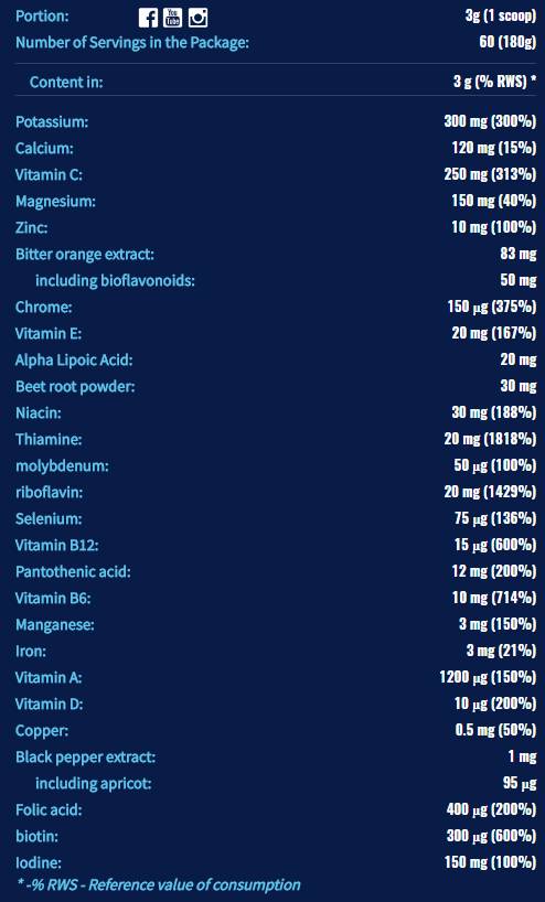 Life PAK [180 grams, 60 servings] - Nutra Best Europe