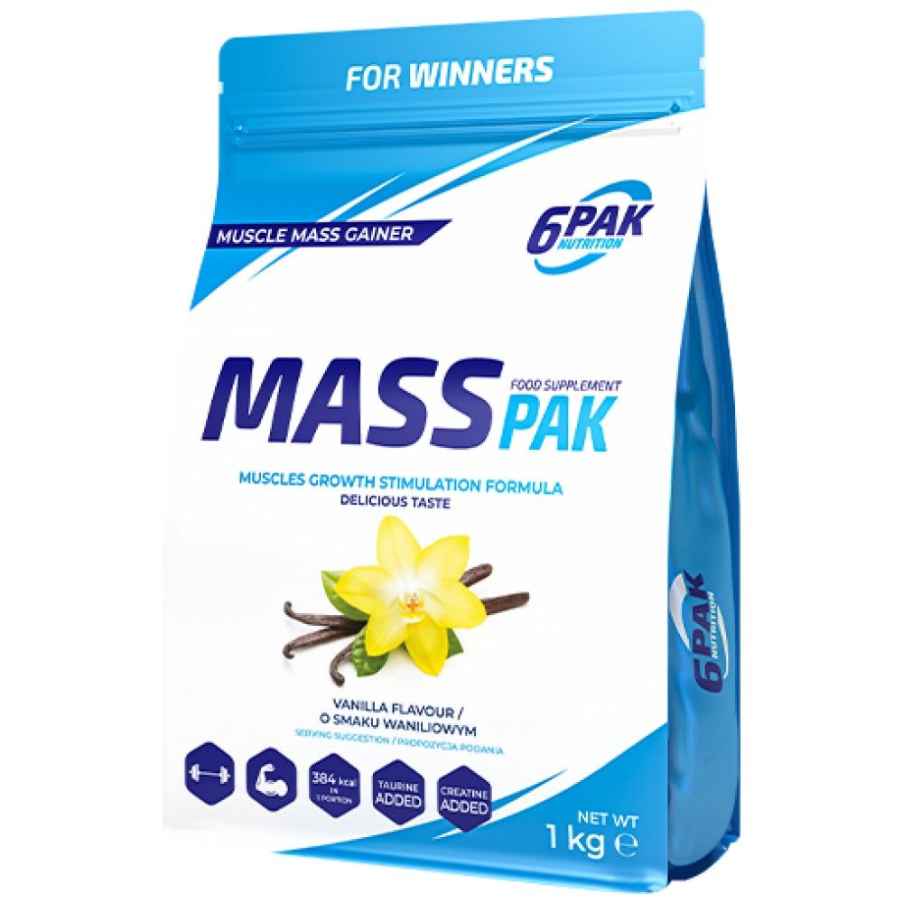 MASS PAK - 1000 grams - Nutra Best Europe