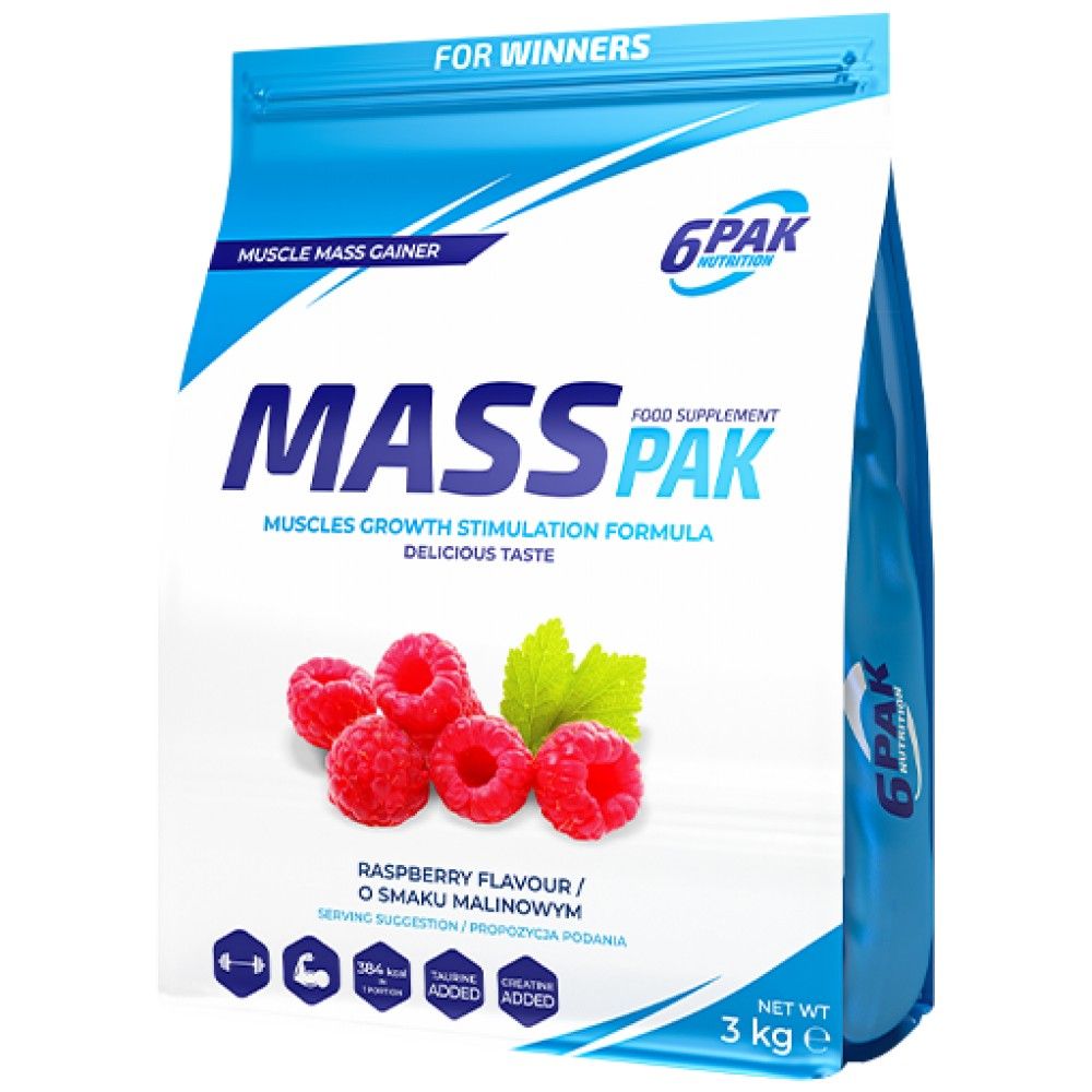 MASS PAK - 3000 grams - Nutra Best Europe