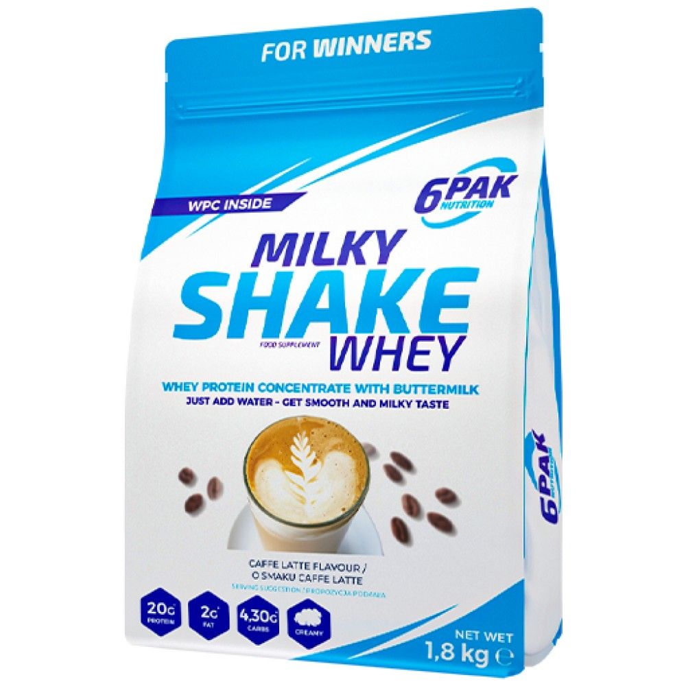 Milky Shake Whey - 1800 grams - Nutra Best Europe
