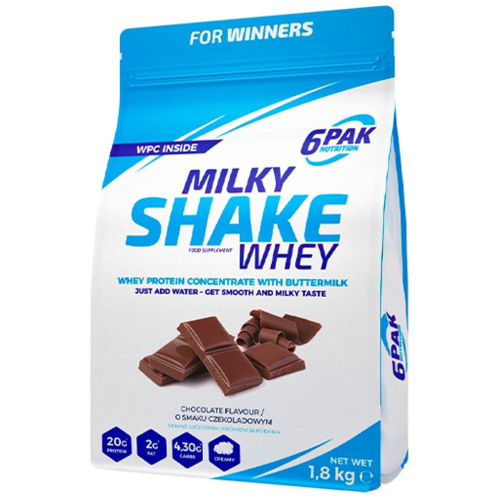 Milky Shake Whey - 1800 grams - Nutra Best Europe