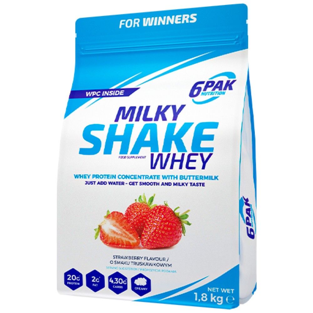 Milky Shake Whey - 1800 grams - Nutra Best Europe