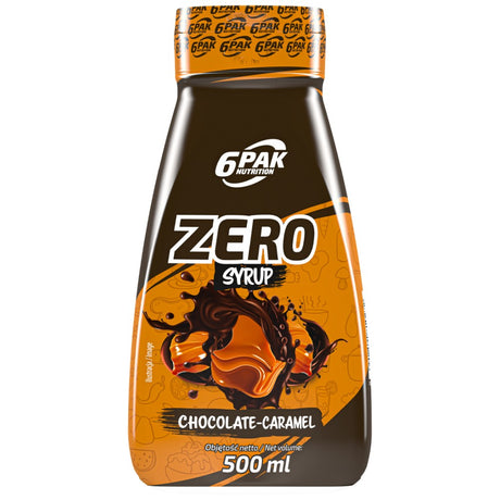 Syrup Zero - Chocolate Caramel - 500 ml - Nutra Best Europe