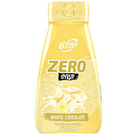 Syrup Zero - White Chocolate - 500 ml - Nutra Best Europe