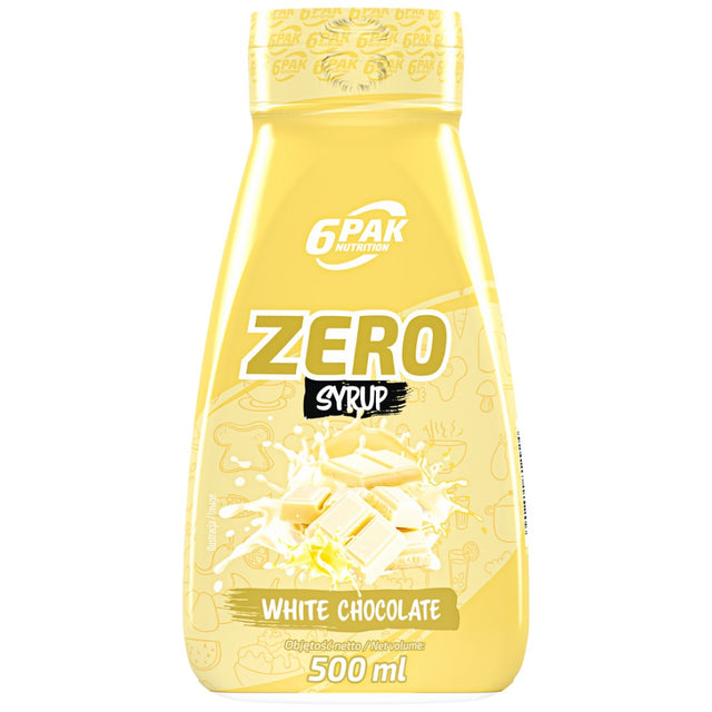 Syrup Zero - White Chocolate - 500 ml - Nutra Best Europe