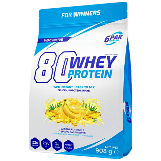 80 Whey Protein | WPC Instant - 908 grams - Nutra Best Europe