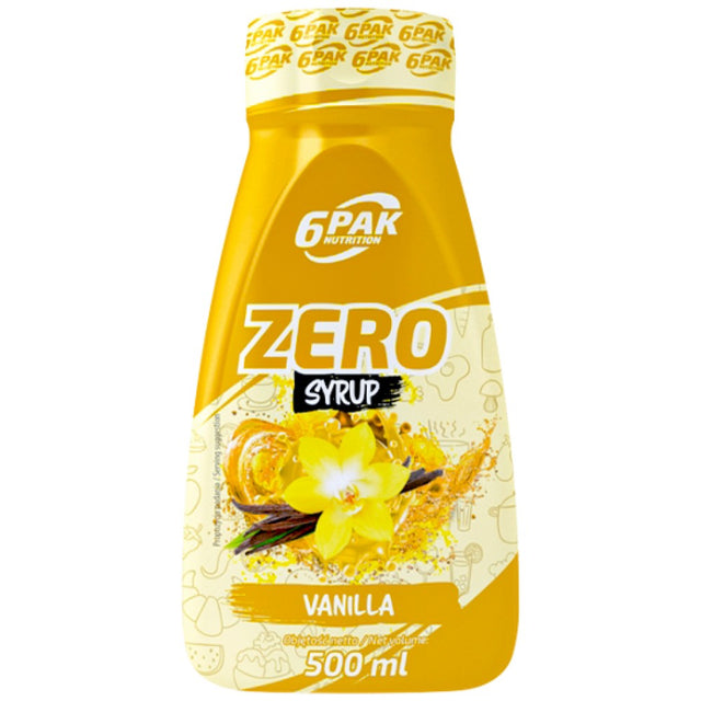 Syrup Zero - Vanilla - 500 ml - Nutra Best Europe