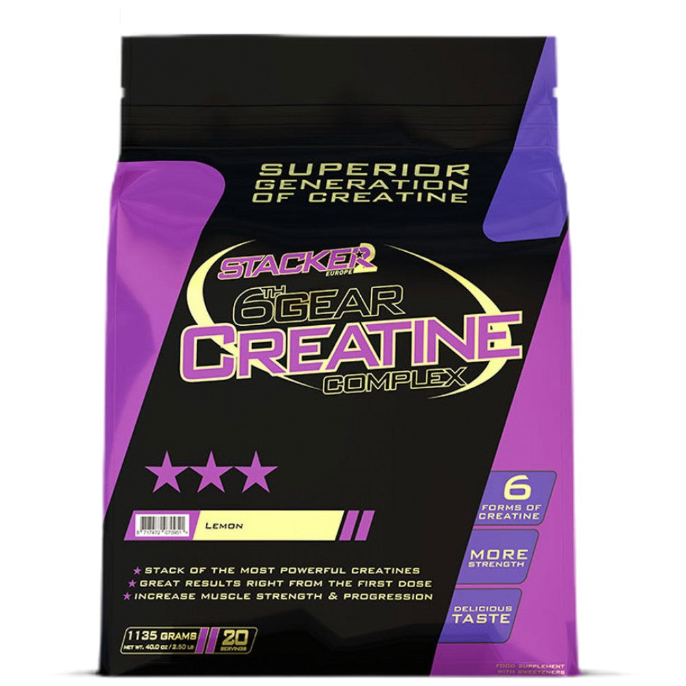 6th Gear kreatin komplex | Superior Generation kreatin - 1135 gramm