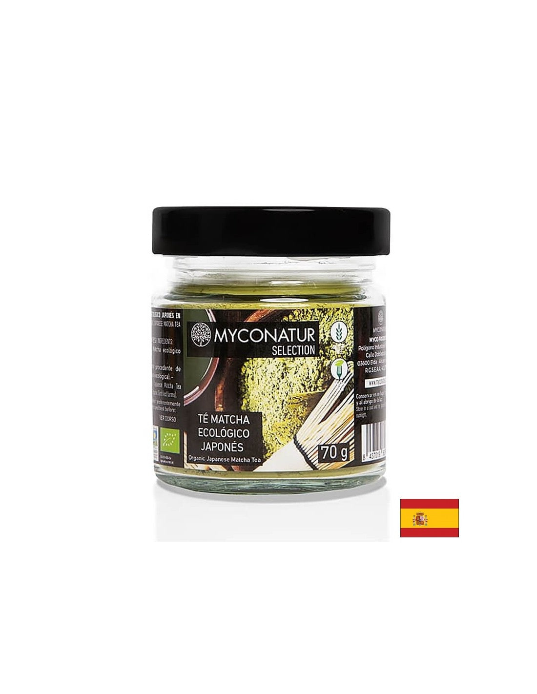 Bio matcha (finomra őrölt zöld tea) por, 70 g