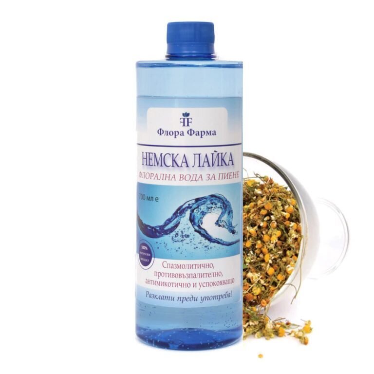 Természetes virágvíz NÉMET KAMILLÁBÓL 700ml FLORA FARMA