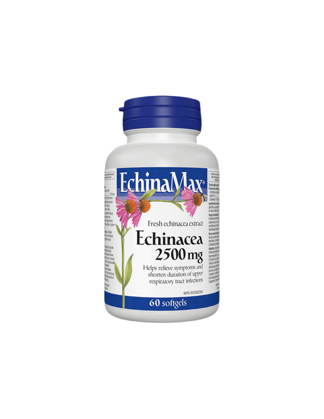 EchinaMax Echinacea 2500 mg x 60 softgel capsules - Nutra Best Europe