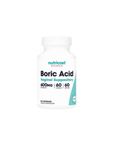 Vaginal infections - Boric acid (Boric Acid), 600 mg x 60 vaginal capsules - Nutra Best Europe