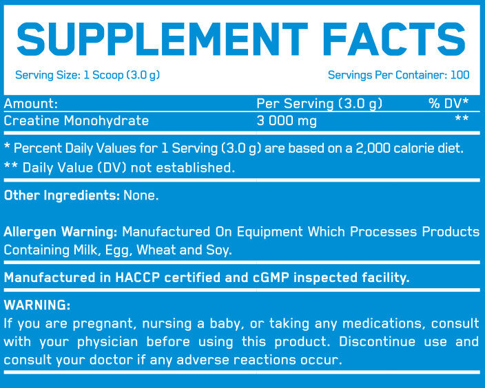 Creatine 3000 / 300g. - Nutra Best Europe