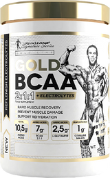 Kevin Levrone Gold BCAA 2:1:1 | with Glutamine, Citrulline & Electrolytes [375 grams, 30 Doses] - Nutra Best Europe