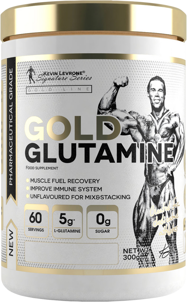 Kevin Levrone Gold Line / Gold Glutamine [300 grams, 60 Doses] - Nutra Best Europe