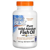 Pure Wild Alaskan Fish Oil 1000 mg (180 capsules, 180 doses) Doctor's Best - Nutra Best Europe