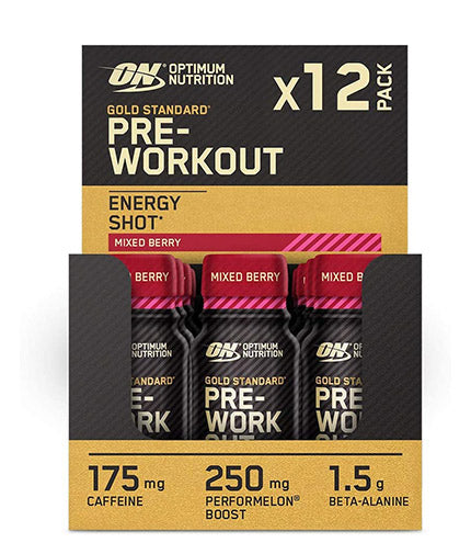 Gold Standard Pre-Workout Shot Box / 12 x 60 ml - Nutra Best Europe