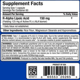 R-ALA 150 mg - 60 capsules - Nutra Best Europe