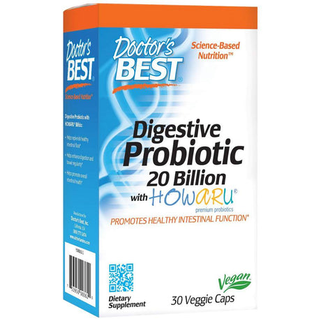 Digestive Probiotic 20 Billion - 30 capsules - Nutra Best Europe