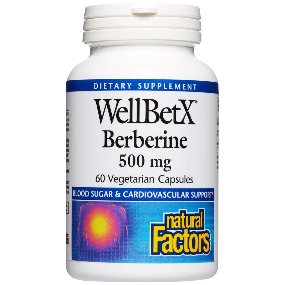 WellBetX Berberine 500 mg - 60 capsules - Nutra Best Europe