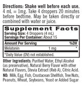 Melatonin 1mg - Liquid / 60ml - Nutra Best Europe
