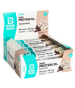 Keto 33% High Protein Bar - 12 x 60 grams - Nutra Best Europe