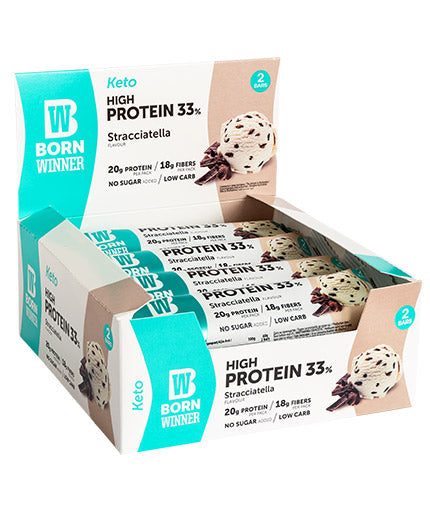 Keto 33% High Protein Bar - 12 x 60 grams - Nutra Best Europe