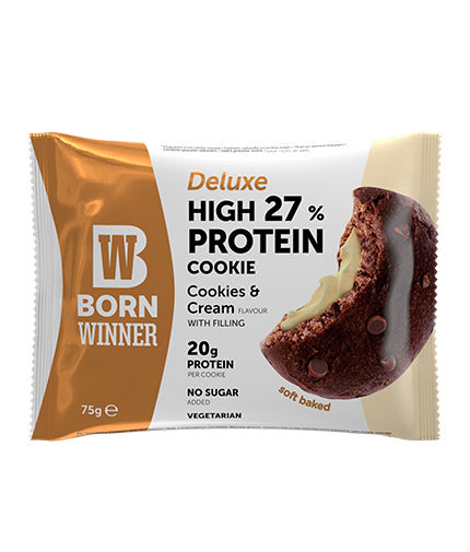 Deluxe 27% High Protein Cookie - 75 grams - Nutra Best Europe