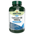 Cod Liver Oil 1000mg 180 Softgels NaturesAid - Nutra Best Europe