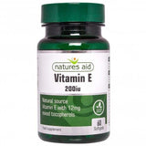 Vitamin E (Vitamin E) 200iu 60 capsules NaturesAid - Nutra Best Europe