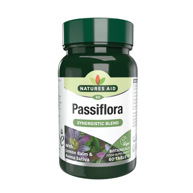 Passiflora Complex (Passiflora Complex) 60 tablets NaturesAid - Nutra Best Europe