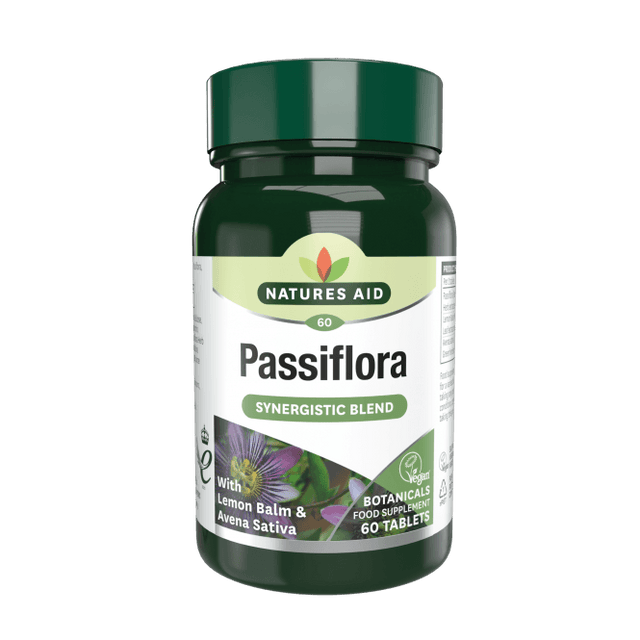 Passiflora Complex (Passiflora Complex) 60 tablets NaturesAid - Nutra Best Europe