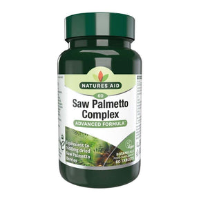 Saw Palmetto Complex 60 tablets NaturesAid - Nutra Best Europe
