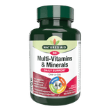 Multi-Vitamins & Minerals (Multi-Vitamins & Minerals) 90 softgels NaturesAid - Nutra Best Europe