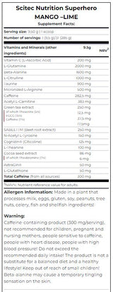Superhero 0.285 kg - Nutra Best Europe