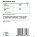 Vitamin C with rose hips, bioflavonoids and acerola (Vitamin C Chewable) 500mg 50 chewable tablets NaturesAid - Nutra Best Europe