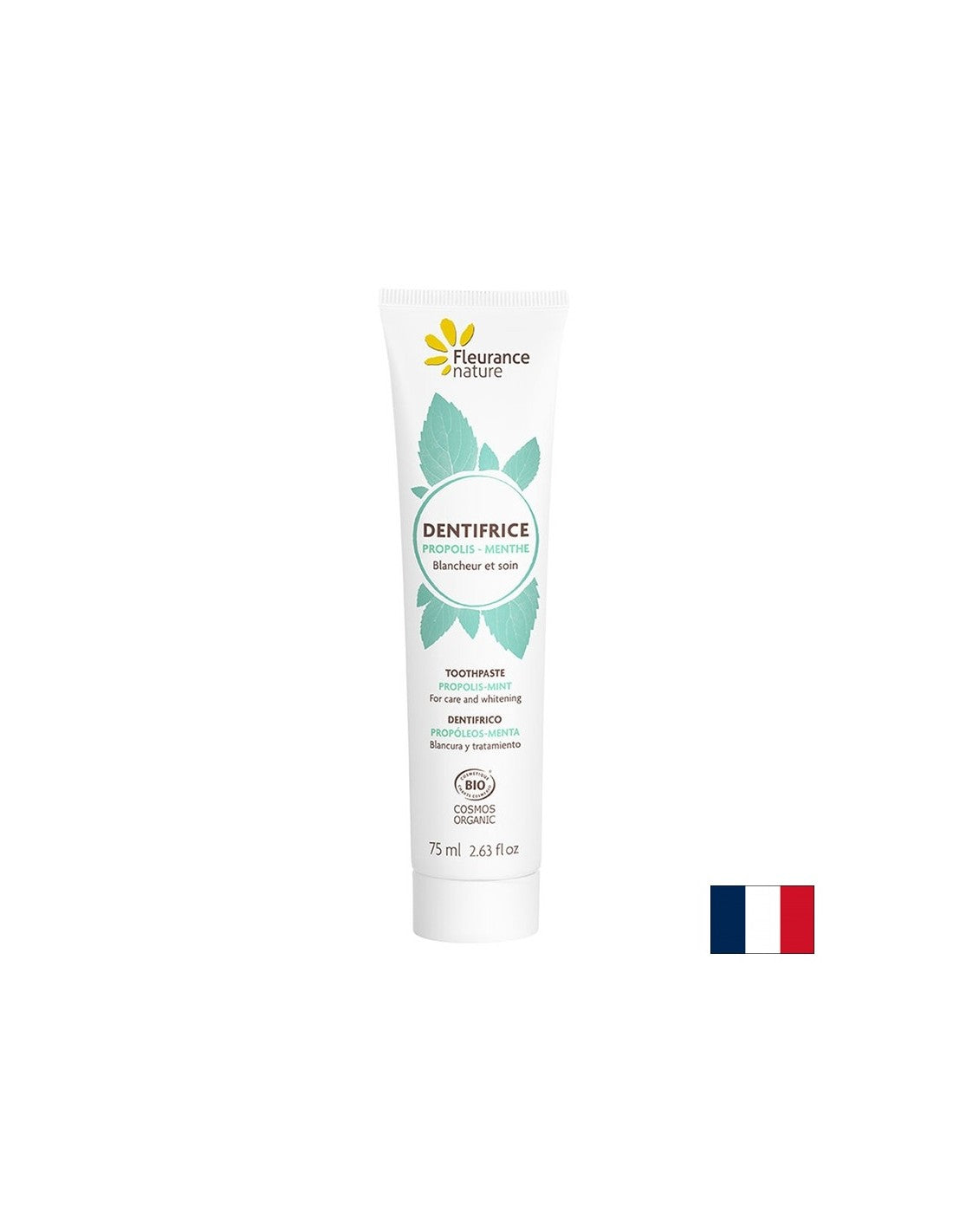 Fogkrém mentával és propolisz Bio, 75 ml Fleurance Nature