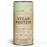 Vegán Fehérje + Enzimek - 750 g (Vanília) <tc>Nutravita</tc>